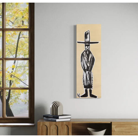 Man in Hat Standing 48