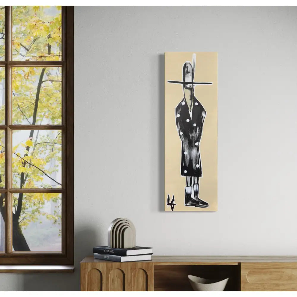 Man in Hat Standing 49