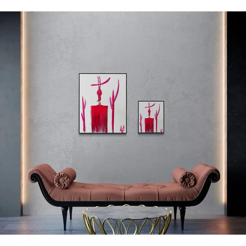 Pink Man Standing 013 Print - 16’x20’ - Prints