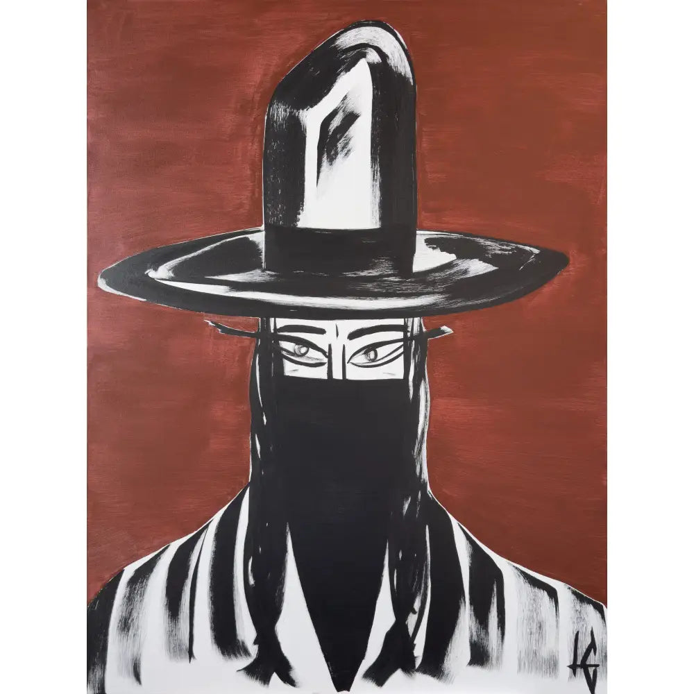 Woman in Hat 030