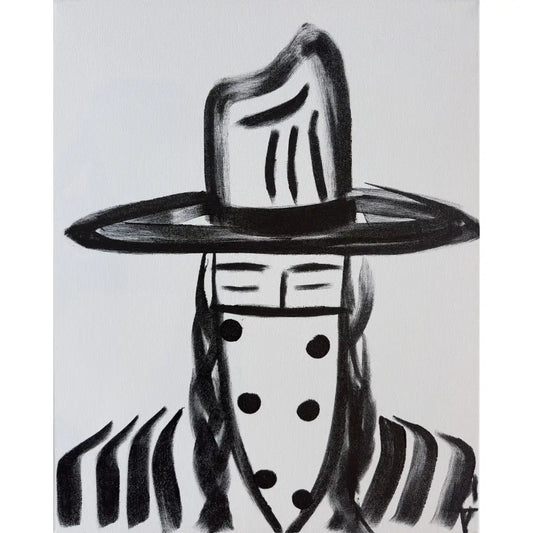Woman in Hat 043